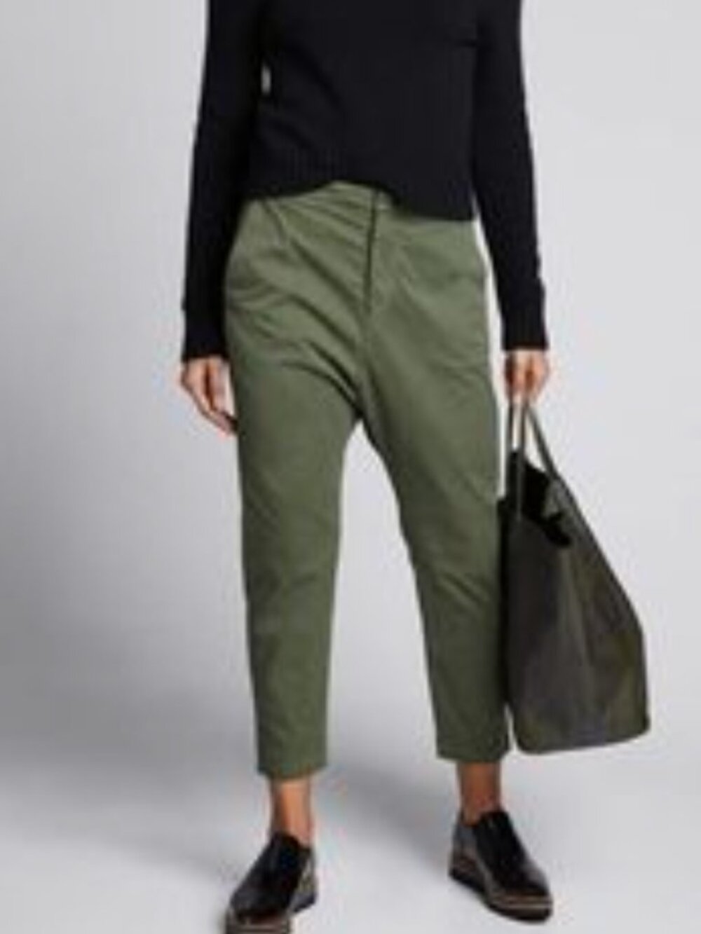 Nili Lotan - Olive Green Paris Pants Size 6
